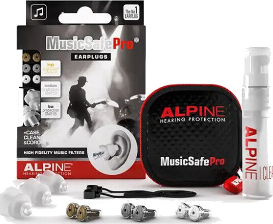 Alpine MusicSafe Pro Hørselvern Ørepropper Transparent