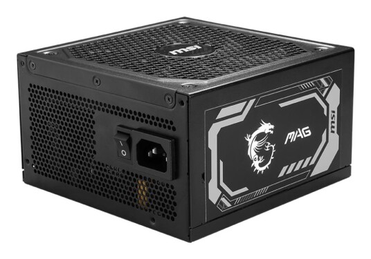 MSI MAG A1000GL 1000W 80 Plus Gold PSU ATX 3.1 PCIe 5.1 Full Modular Strømforsyning Svart