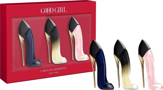 Carolina Herrera Set Good Girl Edp 7 Ml + Blush Edp 7 Ml + Jasmine Absolute Edp 7 Ml CLEAR 1 UNIT