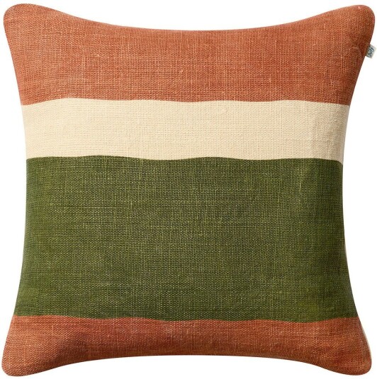 Chhatwal & Jonsson Manali putetrekk 50x50 cm Apricot orange cactus green