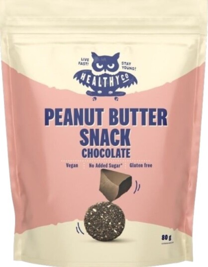 Healthyco Peanut Butter Snack Smak 80 G Chocolate Healthyco Peanut Butter Snack Smak 80 G Chocolate