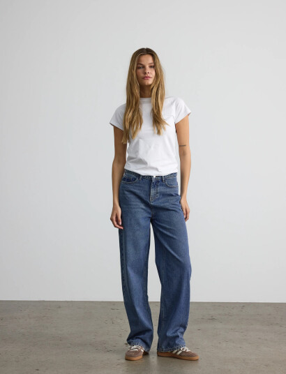 NOISY MAY Nmalexa Mw Loose Jeans Fo055Mb Noos Blue 30 x 30
