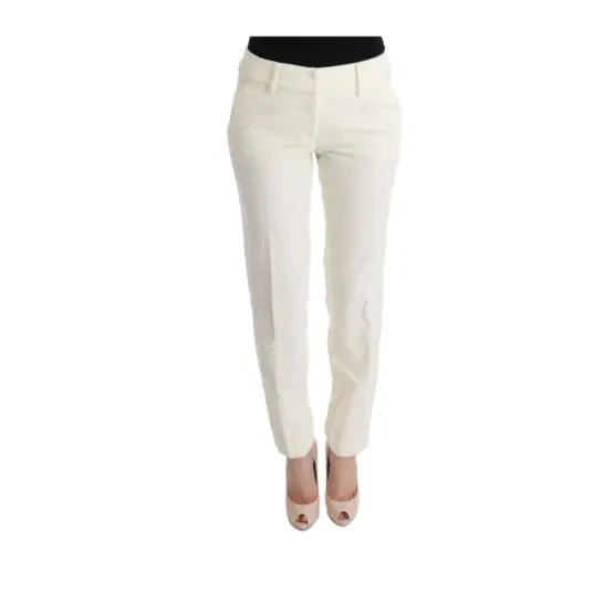 Ermanno Scervino Dame Bukser Hvit XS,