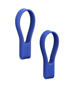 Zone Denmark Loop Magnet Håndklestropp Indigo Blue 2 stk.