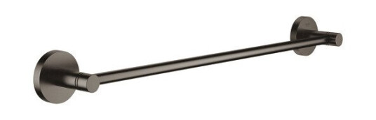Grohe Essentials håndklestang 450 mm, børstet sort krom Grohe Essentials håndklestang 450 mm, børstet sort krom