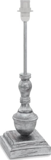 Eglo Vintage Bordlampe Antikksølv M/Skjerm