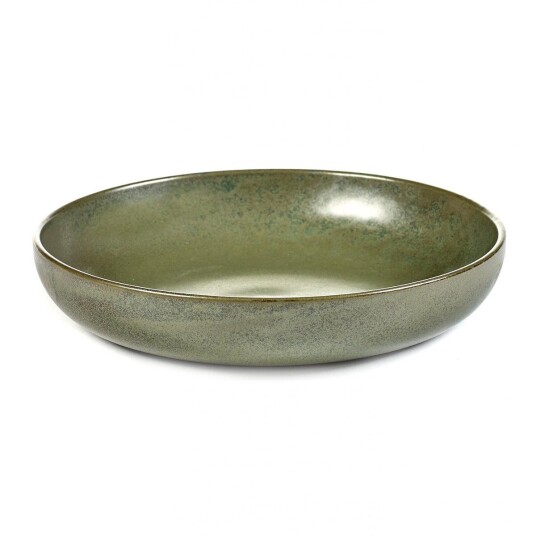 Serax Surface dyp tallerken 21 cm Camogreen