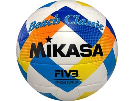 Sandvolleyball Mikasa Beach Classic hvit og blå-gul BV543C-VXA-Y (5) Sandvolleyball Mikasa Beach Classic hvit og blå-gul BV543C-VXA-Y (5)
