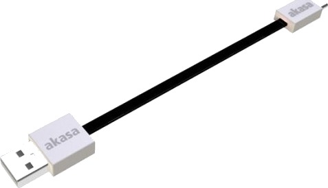 Akasa 0.15M Usb 2.0 A/Micro B 0,15 M Usb A Micro Usb B Usb 2.0 Hankjønn/Hankjønn Svart