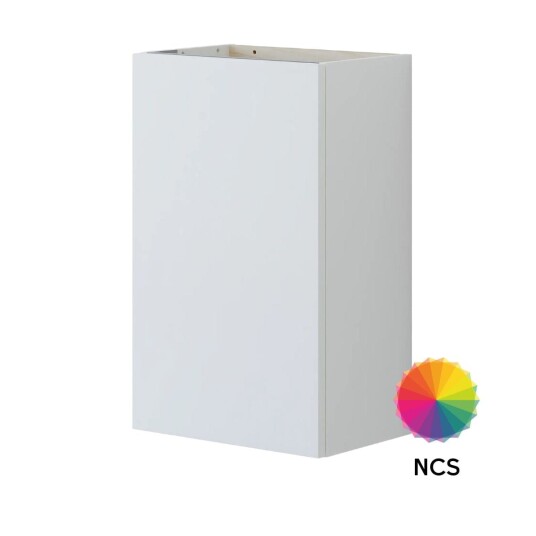 Dansani Inzo Urban Glatt Servantskap Slim 1 Dør D26cm NCS Farge / Venstre Hengslet
