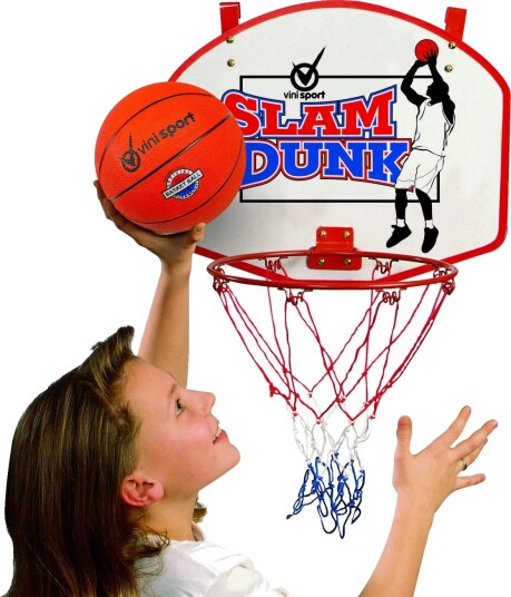 Vini Basketballkurv Med Treplate 30 Cm
