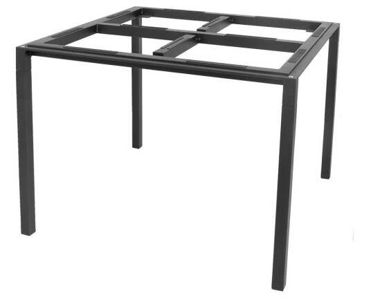 Cane-line Pure bordstativ Lava grey 100 x 100 cm Grå