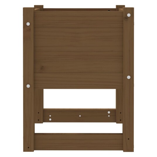 vidaXL Plantekasse honningbrun 40x40x52,5 cm heltre furu
