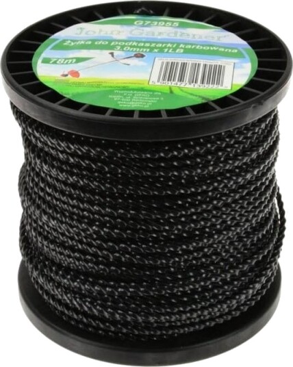 Geko Trimmertråd Ribbet/Korrugert 3,0 Mm X 1 Lb 27 G73955
