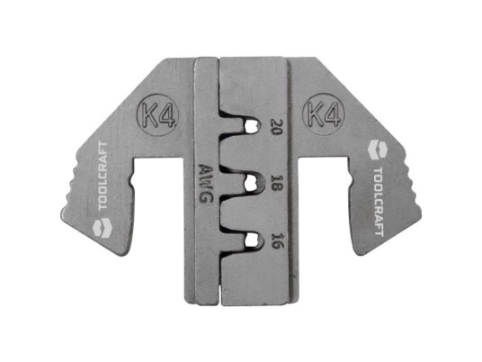 Toolcraft Ple-0K4 1595624 Krympeindsats Deutsch Passer Til Mærke Toolcraft Pz-500 Toolcraft Ple-0K4 1595624 Krympeindsats Deutsch Passer Til Mærke Toolcraft Pz-500