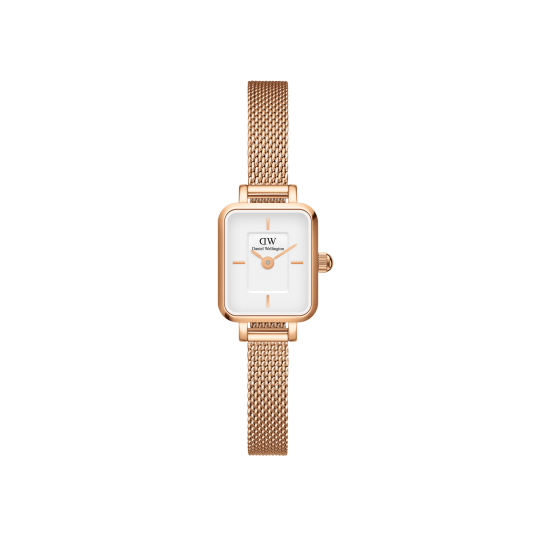 Daniel Wellington DW Watch Quadro Mini Melrose 15.4x18.2mm MIC Rose Gold