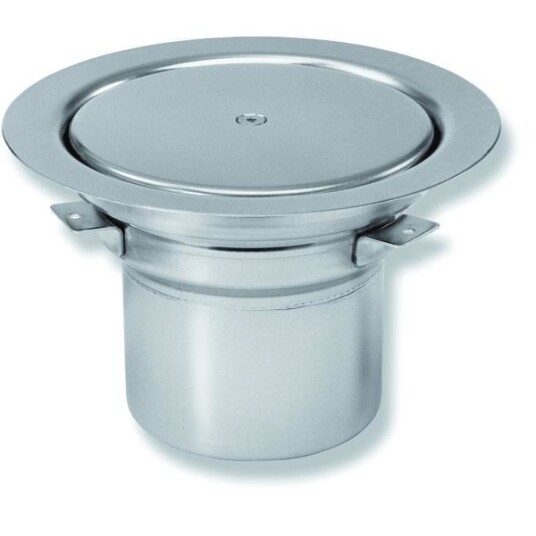 Purus 7060701 Rensebrønn 110 mm, rustfritt stål