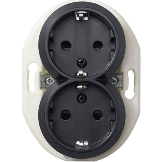 Schneider Electric Renova WDE011322 Stikkontakt uten ramme, jordet, 2-veis