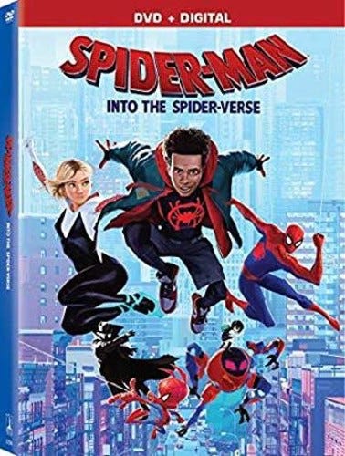 SpiderMan: Into The SpiderVerse DVD SpiderMan: Into The SpiderVerse DVD
