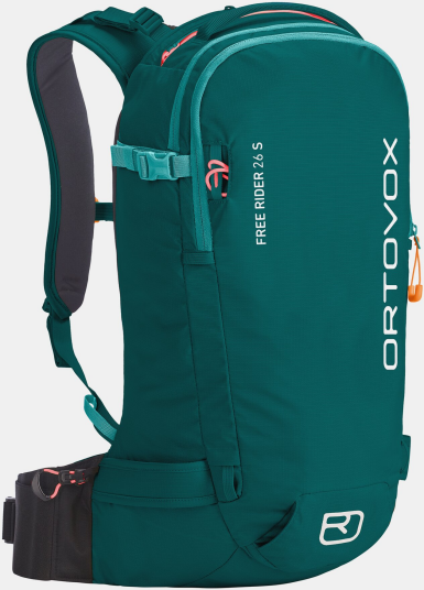 Ortovox Free Rider 26 S skisekk Pacific Green 2021