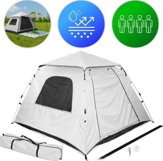 Northio telt Pop Up campingtelt for 4 Personer Igloo 1500 mm Vanntett MultiGarden Northio telt Pop Up campingtelt for 4 Personer Igloo 1500 mm Vanntett MultiGarden