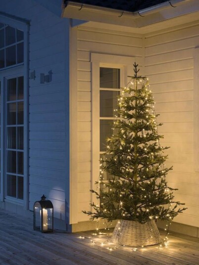 Konstsmide Appstyrt juletreslynge 560 lys 8x5,6 meter - Amber led