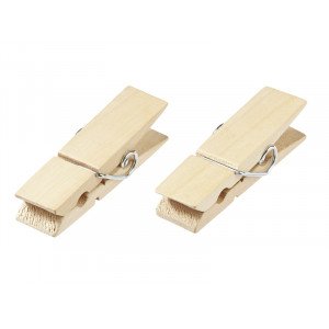 Treklype Bred Natur 7,2x2cm  6 stk