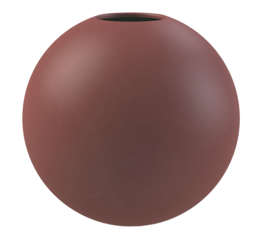 Cooee Ball vase 8 cm plum