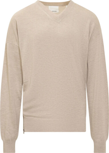 Isabel Marant Herre Strikkevarer Beige M, Isabel Marant Herre Strikkevarer Beige M,