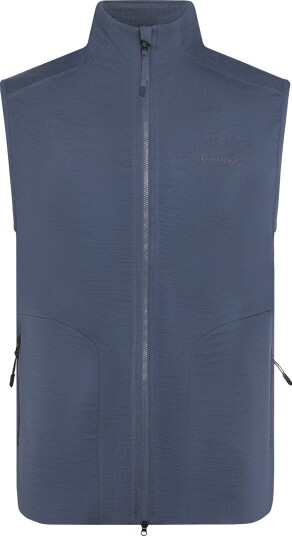 Knowledge Cotton Apparel Dynamic Wool Fleece Vest Blue XL