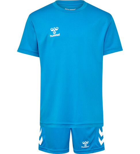 Hummel Shorts/T skjorte hmlLogo Diva Blue 12 år 152 Shorts Blå Hummel Shorts/T skjorte hmlLogo Diva Blue 12 år 152 Shorts Blå