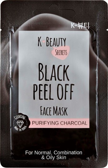 K-Beauty Secrets Black Peel Off Mask 15 g K-Beauty Secrets Black Peel Off Mask 15 g