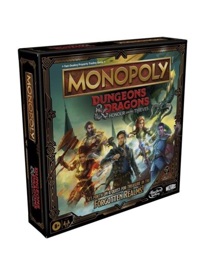 Hasbro Monopoly Dungeons And Dragons Movie English