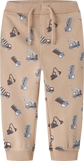 Name It Nmmvimo Nreg Aop  Swe Pant Bru   Beige   86