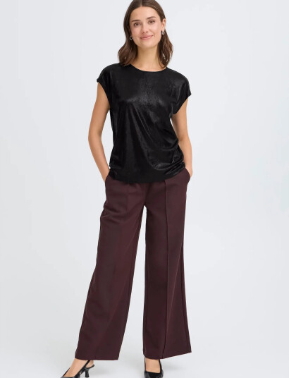 Fransa Frfranny Tee 1 - Black - XS Fransa Frfranny Tee 1 - Black - XS