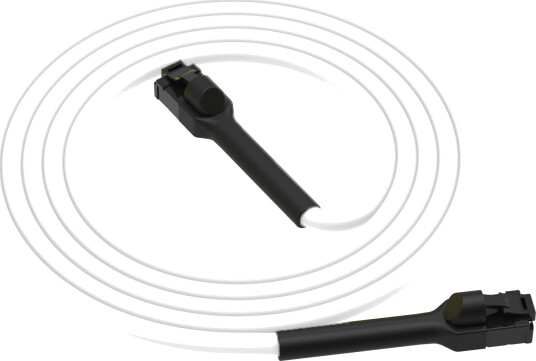 LinkIT U/UTP Slim Cat.6a White 2m Flexible-boot | AWG28 | LSZH | OD3,6mm