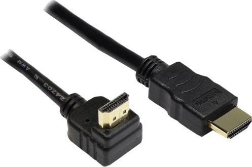 Alcasa Hdmi 1M 1 M Hdmi Type A Standard Hdmi Type A Standard 4096 X 2160 Piksler 3D Svart