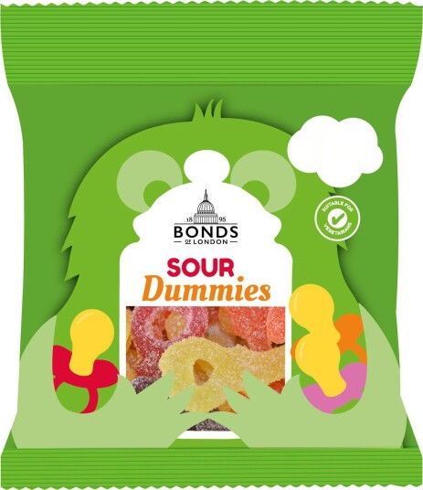 Sour Dummies - Bonds of London 50 gram (UK)