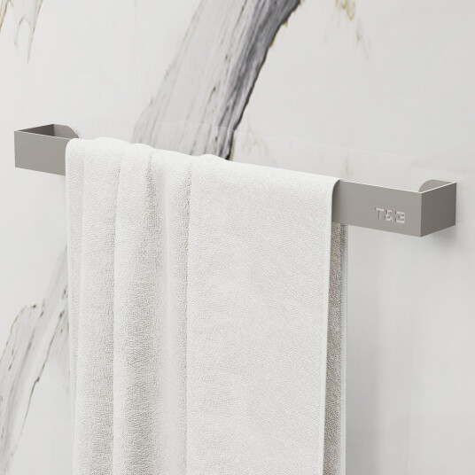 T&B HÅNDKLESTANG BØRSTET ALUMINIUM