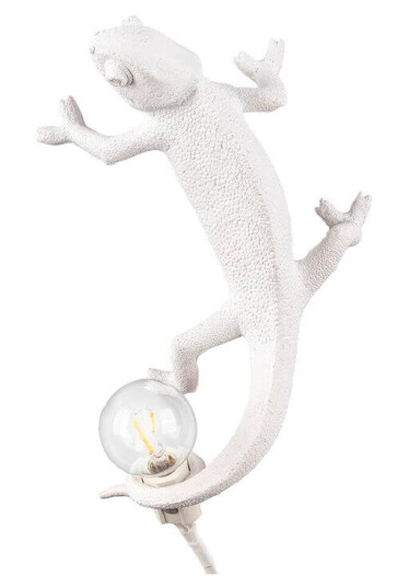 Chameleon Going Up Vegglampe Hvit