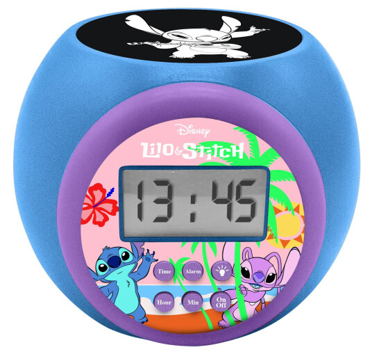 Lexibook Lilo &  Stitch Projector Vekkeklokke