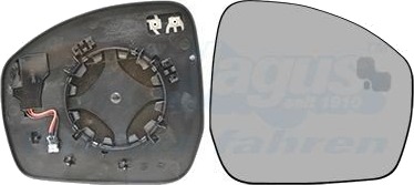 Speilglass ytterspeil VAN WEZEL 0258836