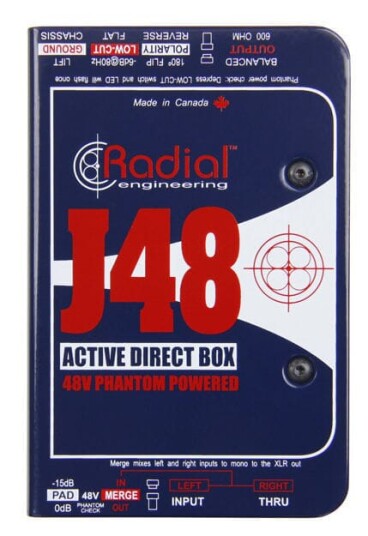 Radial J48 Active - DI boks