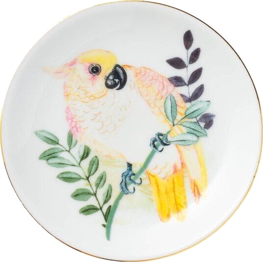 Magnor Bijoux asjett 11 cm Cockatoo