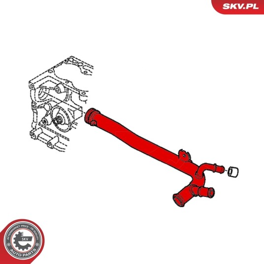 Radiatorslange ESEN SKV 43SKV766