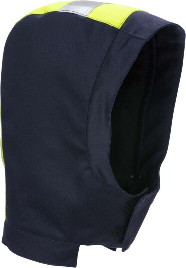 Fristads Flamme vinterhette 9588 FLAM Hi Vis Gul / Marineblå XL