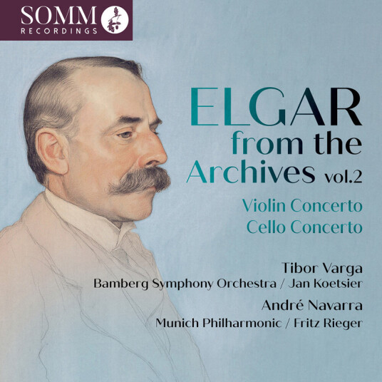 André Navarra, Munich Philharmonic, Tibor Varga, Bamberg Symphony Orchestra, Jan Koetsier, Fritz Rieger Elgar: From the Archives, Vol. 2 CD