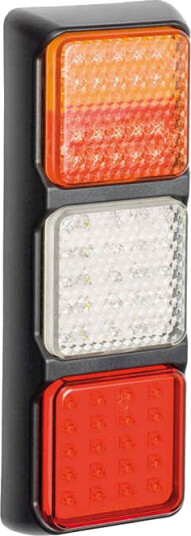 LEDAutolamps Led Autolamps M80 Baklykt Trippel Sort Vertikal Brakett LEDAutolamps Led Autolamps M80 Baklykt Trippel Sort Vertikal Brakett