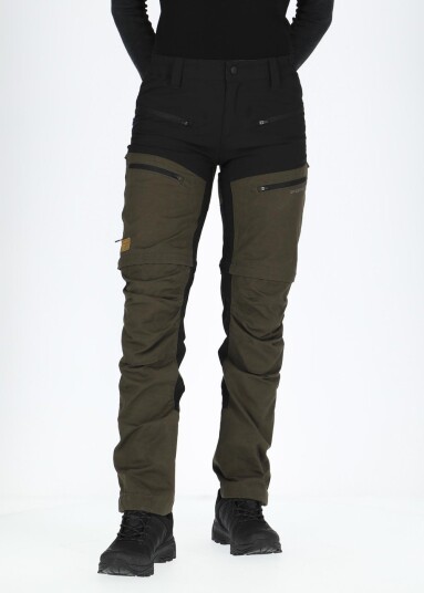Swedemount Nordkap Zip-Off Pants 2.0 W Olive/Black 36 Bukser