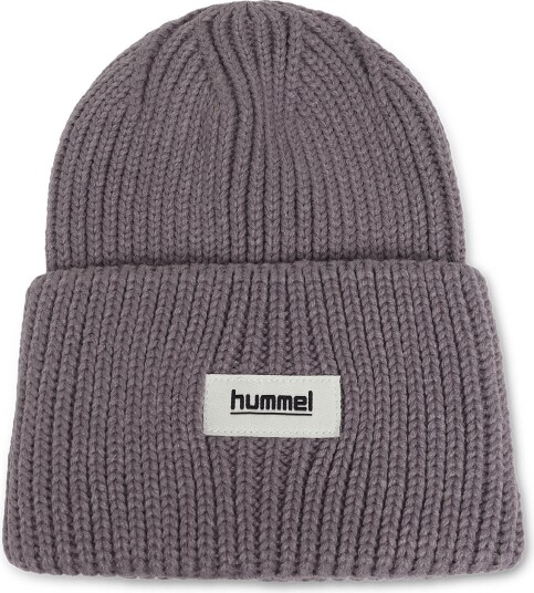 Hummel Hmljr Heavy Rib Knit Beanie GRAY RIDGE One Size